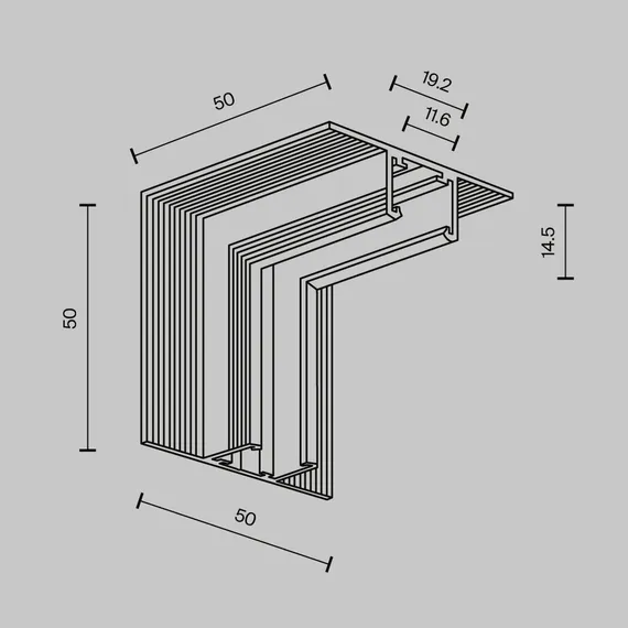 Комплектующие для трековой системы Technical TRA239ICL-42.12B
