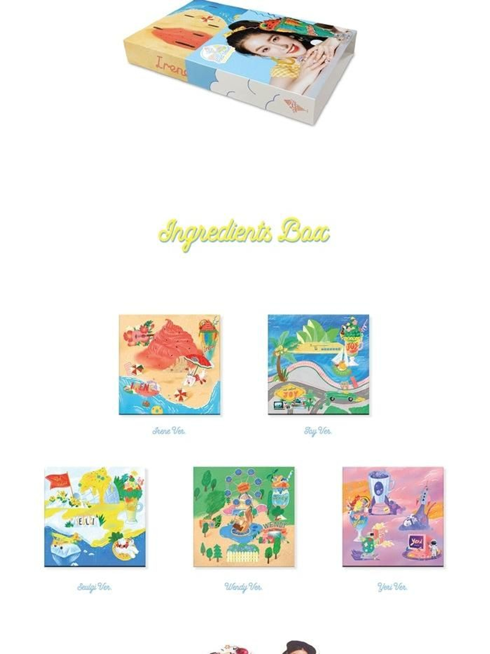 Альбом RED VELVET - SUMMER MAGIC Summer Mini Album LIMITED Edition RANDOM Version