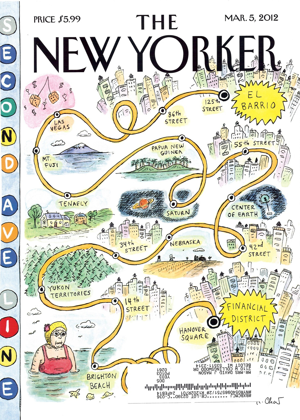 Журнал The New Yorker 05-03-2012