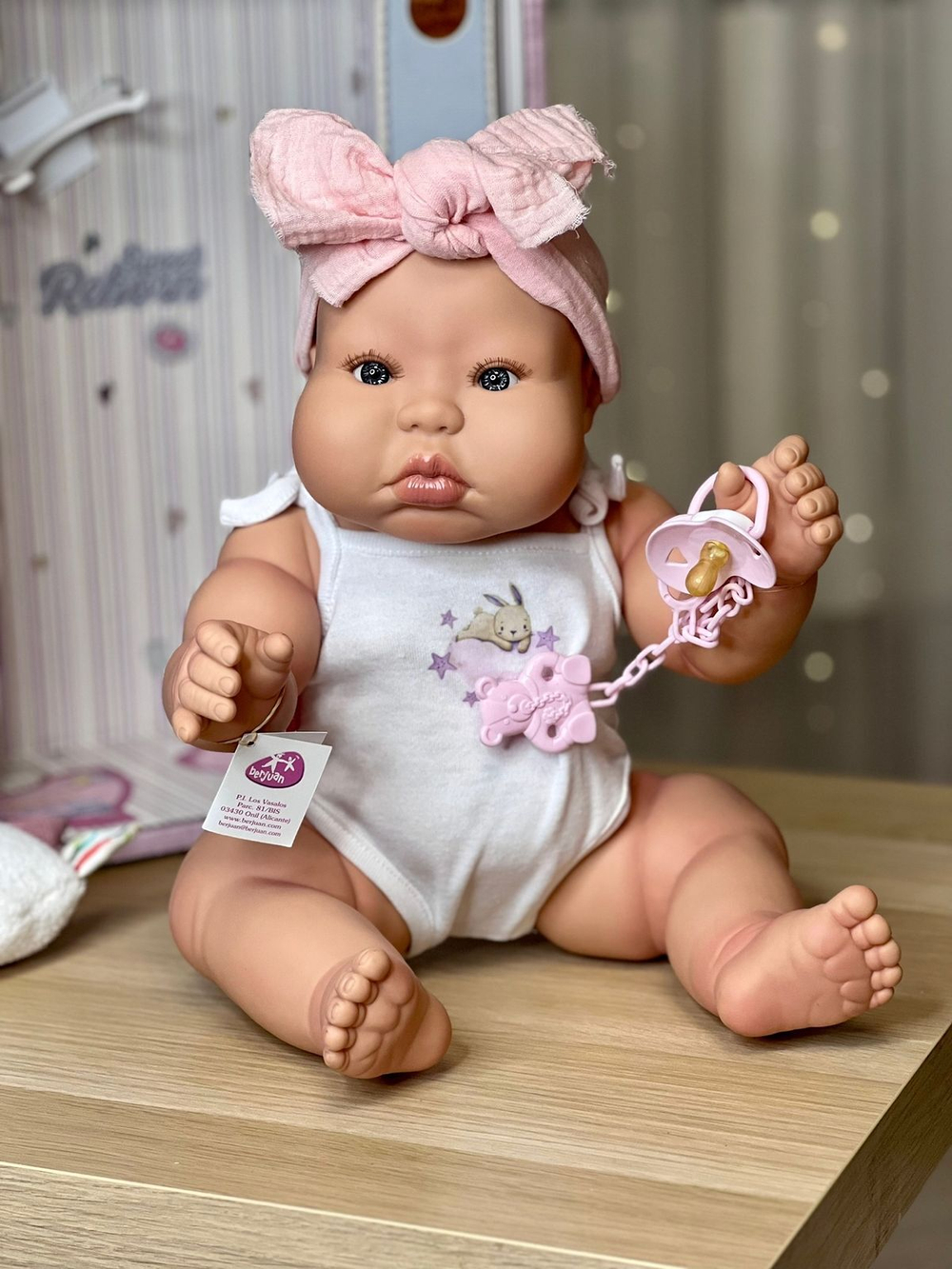 Кукла BERJUAN виниловая 50см Chubby Baby (20006)
