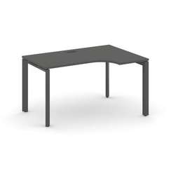 Style Project Стол рабочий эргономичный SN-59P.SPA-001(R) Антрацит/Металл Антрацит/Черный Заглушка 1