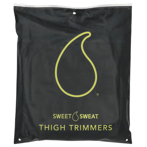 Sports Research, Sweet Sweat®, триммеры для бедер, средний размер, черный и желтый, 1 пара