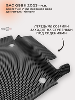 Передние автомобильные коврики ЭВА с бортами для GAC GS8 II (23-н.в.)