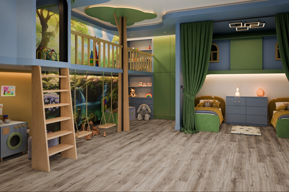 Кварц-винил SPC Damy Floor Family SPC 0,75мм 4,2 мм ДУБ НАТУРАЛЬНЫЙ 2.635 м2