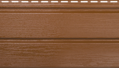 Сайдинг виниловый Альта-Профиль Альта-брус Премиум Дуб светлый 3000х250 мм