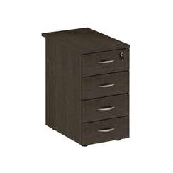 Тумба приставная 4-ящичная, с замком ФР 202