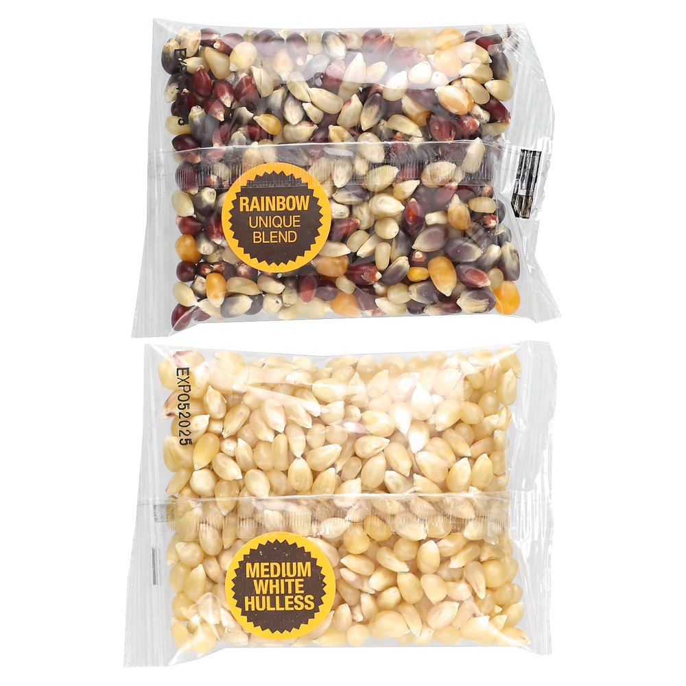 Amish Country Popcorn, Силиконовый попкорн для микроволновой печи, красный, 4 шт.