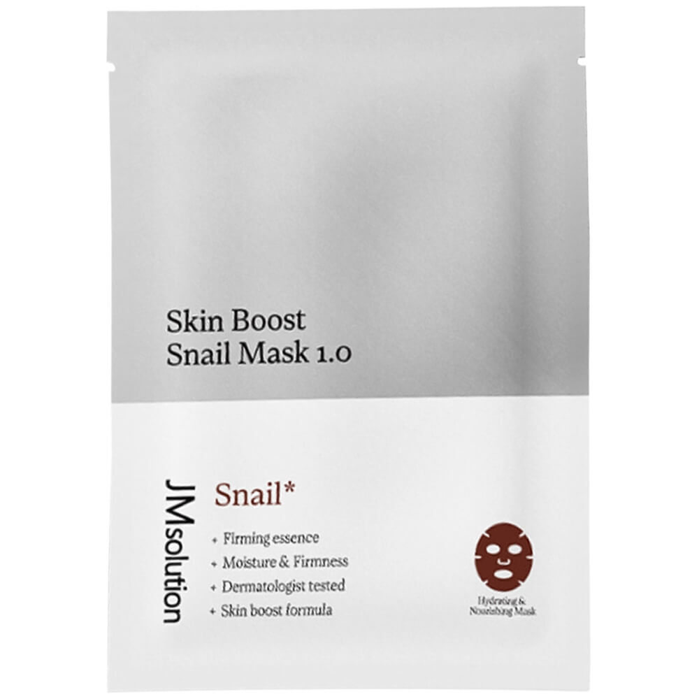 Тканевая маска с муцином улитки JMSOLUTION Skin Boost Snail Mask 1.0