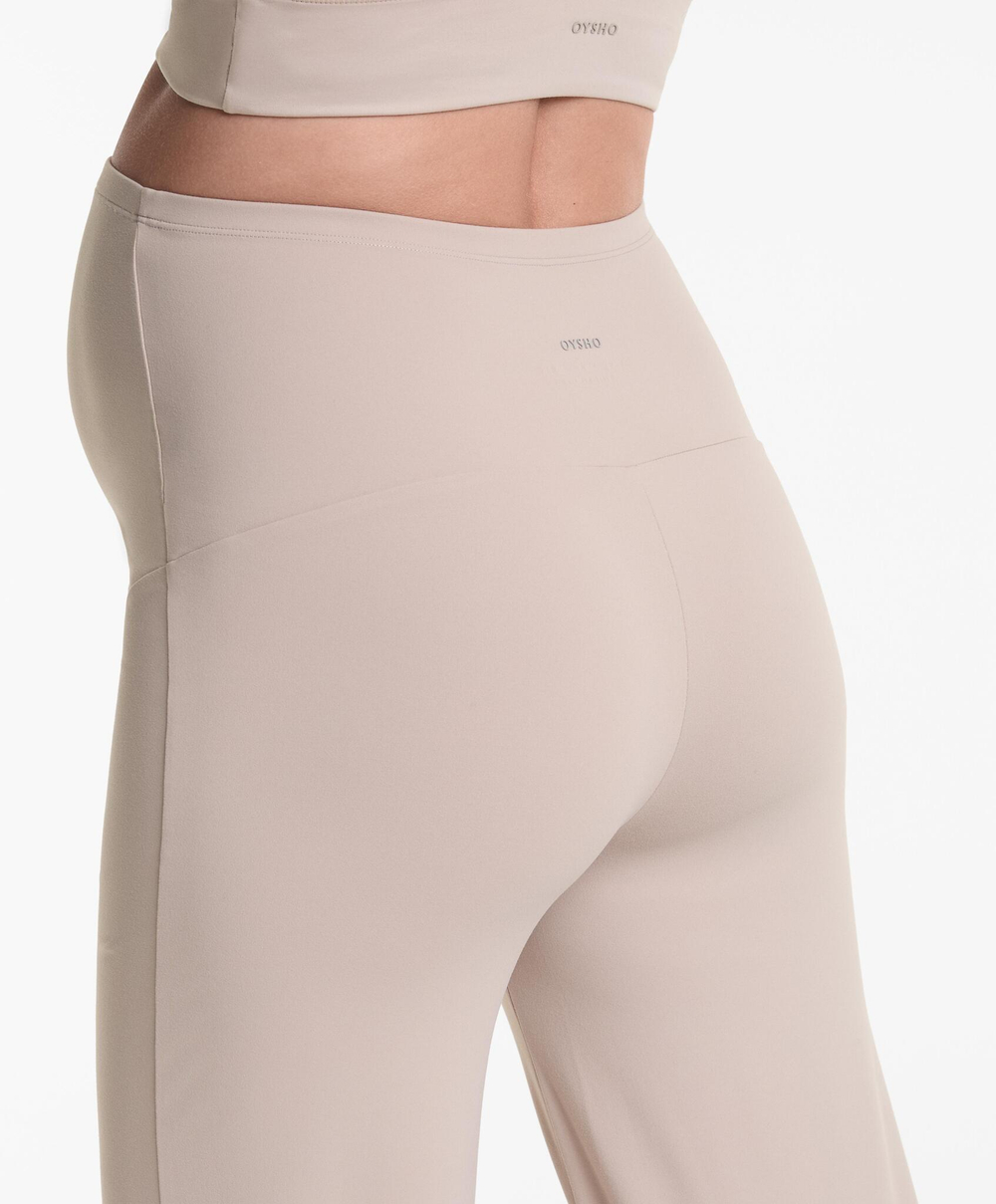OYSHO Брюки прямого кроя Comfortlux для беременных, светло-бежевый
