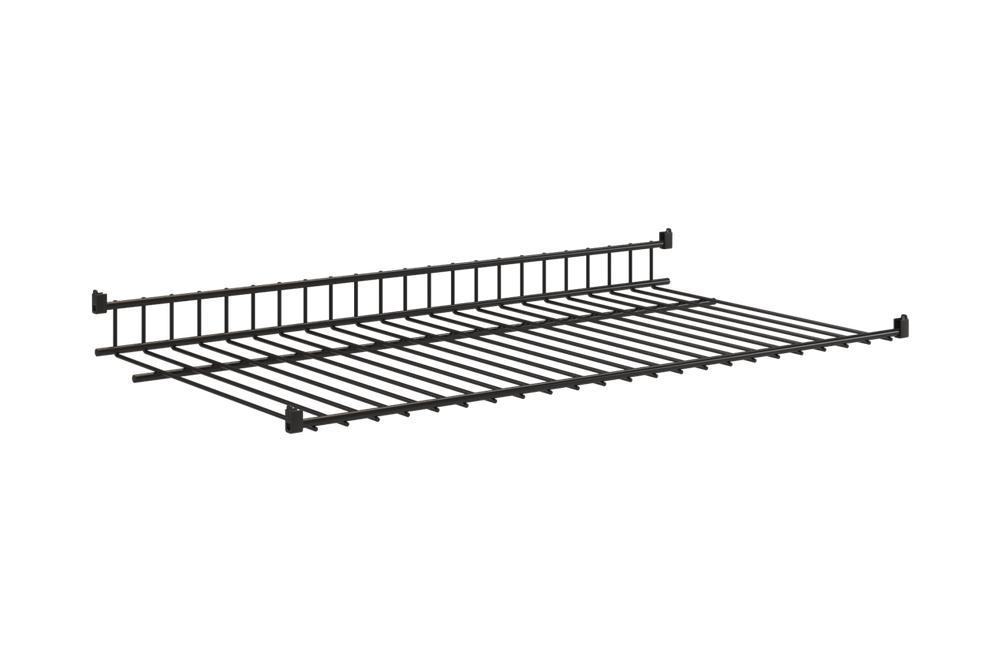 Полка сотовая L600 (Черный муар) "Баско" Мебельсон, г. Ижевск