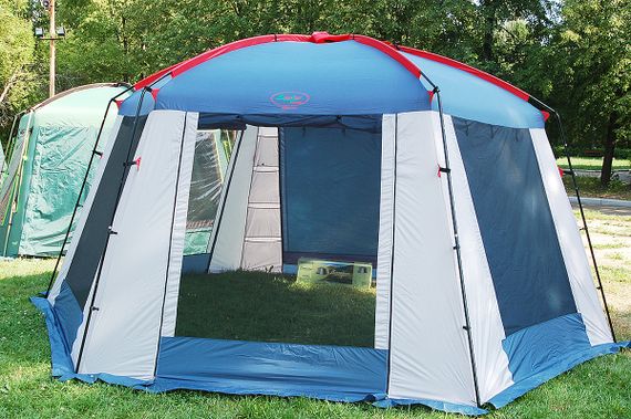 Шатер Canadian Camper SUMMER HOUSE, цвет royal, москитные сетки.