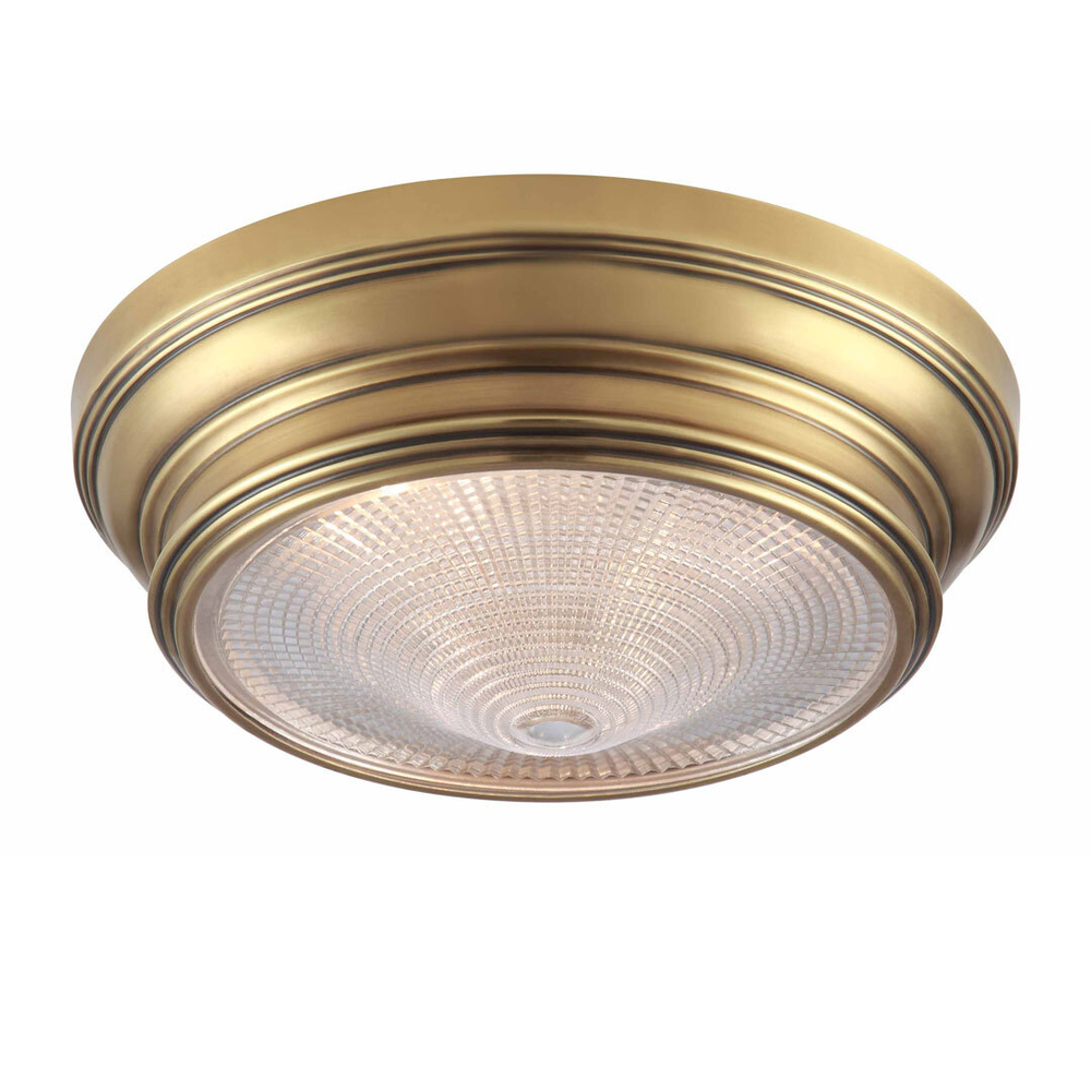 Потолочный светильник Cloyd JINKY FM2 / Ø33 см - латунь (арт.10236)