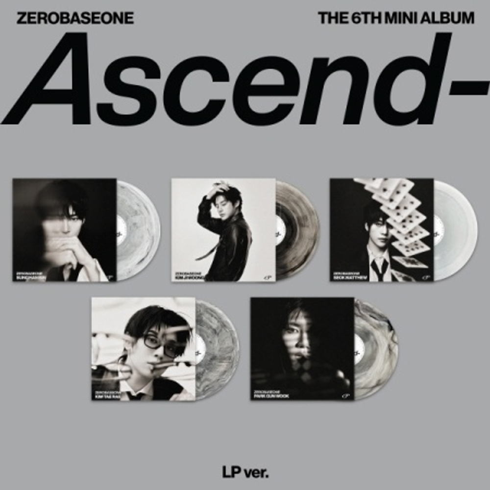 Альбом ZEROBASEONE - ASCEND- 6th Mini Album LP 5 Version SET