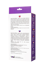 Вибратор с клиторальным стимулятором A-Toys by TOYFA, TPR, фиолетовый, 22 см