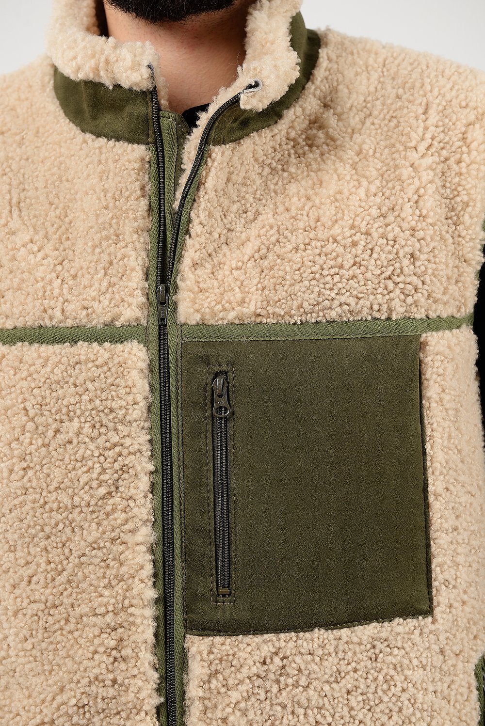 Мужской жилет "Гарри" из овчины