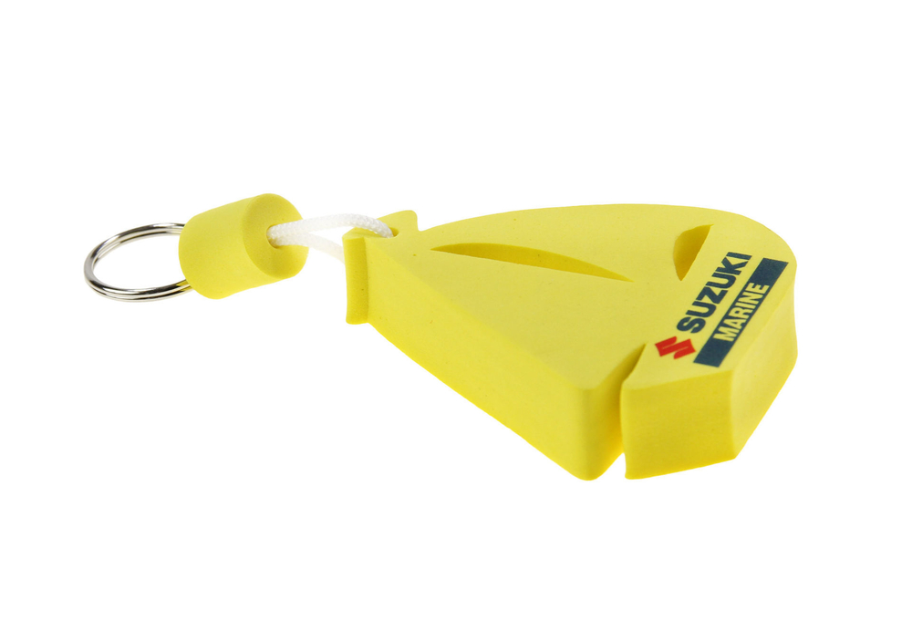 Брелок-поплавок парусник желтый Suzuki Marine