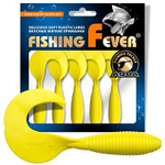 Мягкая приманка твистер FishingFever ARGO 6,0cm,2,0g,уп 6 шт