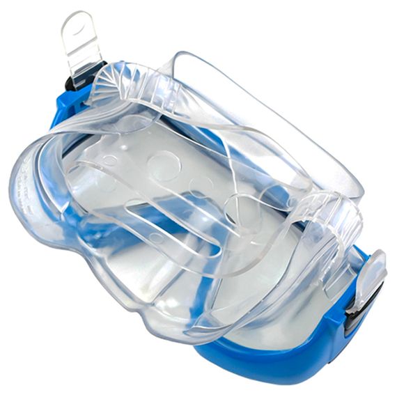 Маска Mares Corallo прозрачная/синяя