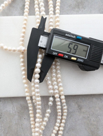 Жемчуг натуральный 5.5-6мм