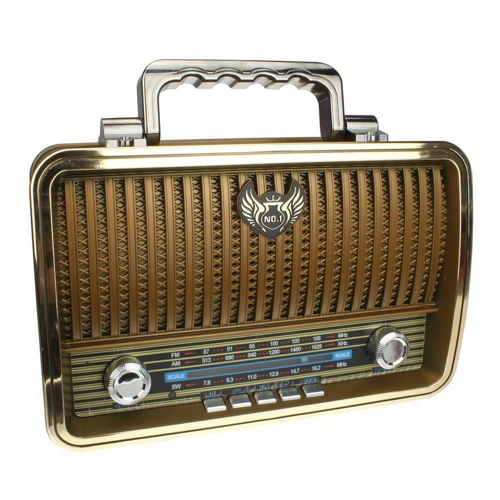 Радиоприемник в ретро стиле с MP3 плеером Kemai MD-1909BT