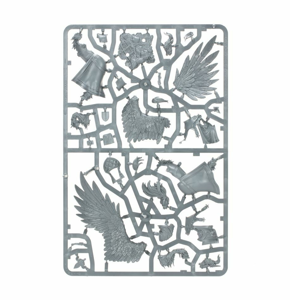 Warhammer The Old World - Battle Standard Bearer on Royal Pegasus