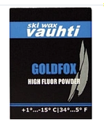 Порошок Vauhti GOLDFOX (+1...-15 °C) высокофторовый, 30g.