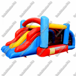 Коммерческий надувной батут "Батутный дрифт" 5,5*3*2,5 м