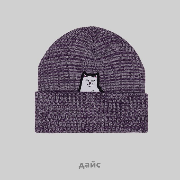 Шапка Ripndip Lord Nermal Marled Beanie артикул:RND10283 - купить в магазине Дайс