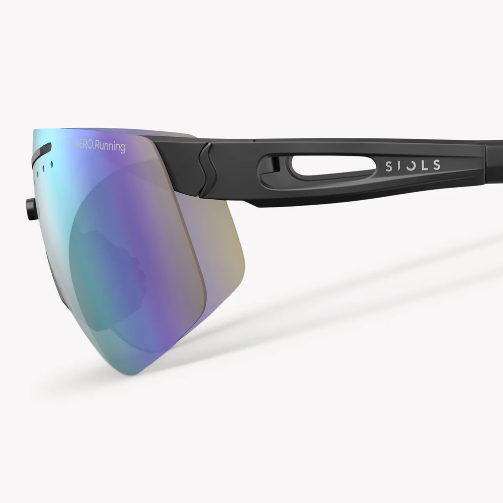 Спортивные очки с диоптриями Siols / AERO.Running / Blackberry / Black