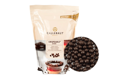 Шоколадные жемчужины Crispearls темные, Callebaut, 50 гр