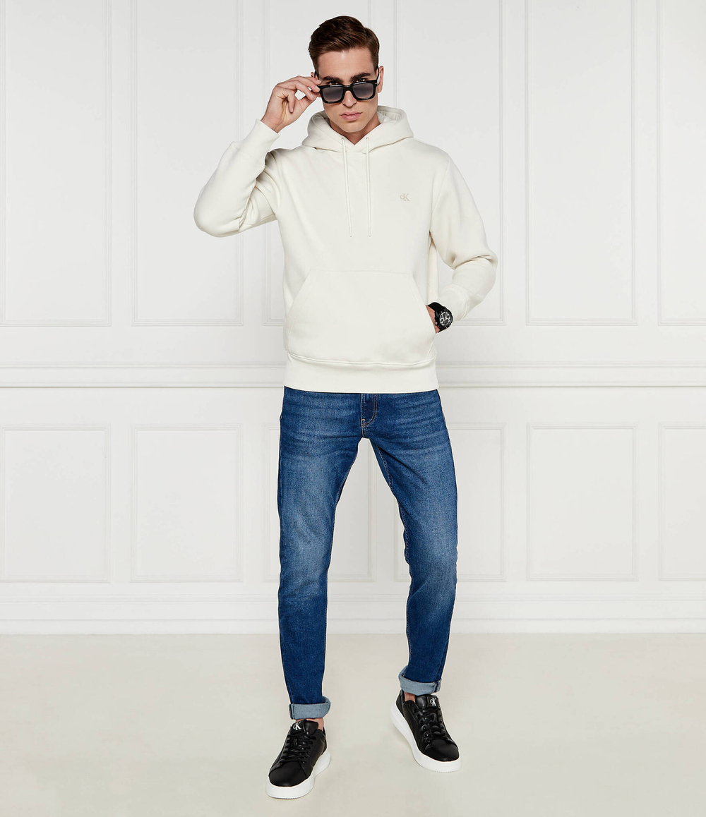 Кожаные кроссовки chunky CALVIN KLEIN JEANS - черный(YM0YM01124)