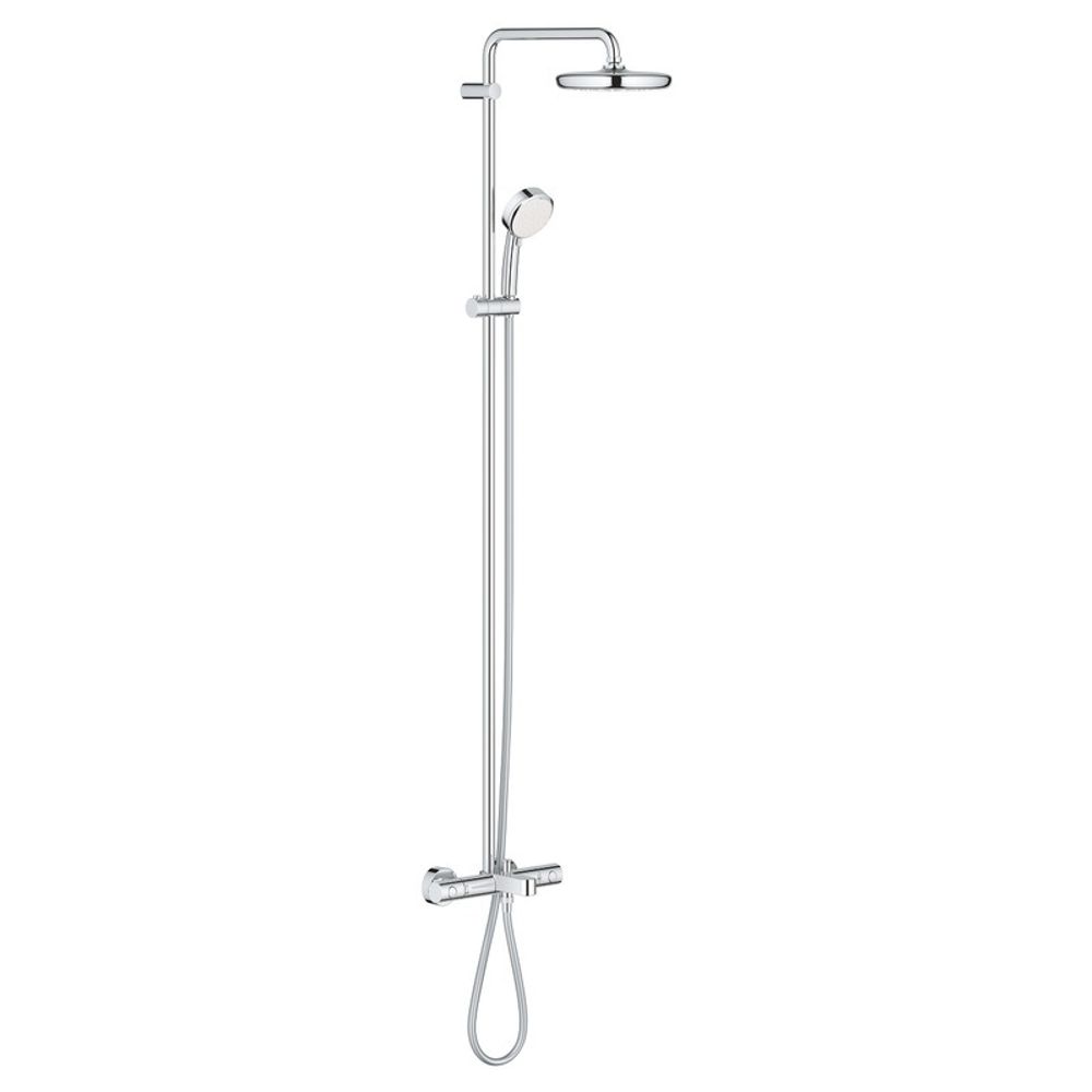 Душевая система поворотная с термостатом GROHE Grohtherm с изливом 1000 tempesta 210 26223001