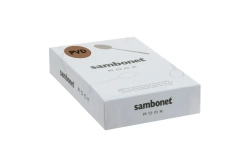 Sambonet Набор из 6 ложек для эспрессо Rock PVD Gold