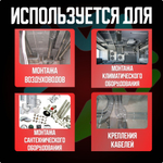 Перфорированная лента прямая 20*0,5 25м