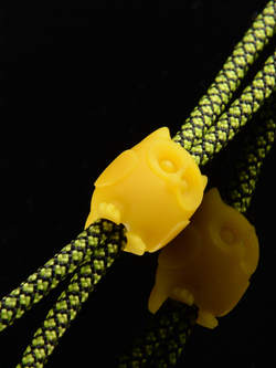 Набор из 3-х бусин темлячных для паракорда СОВА