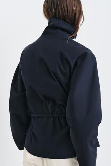 ZARA ПАРКА С ХЛЯСТИКОМ ИЗ КОЛЛЕКЦИИ ZW, МОРСКОЙ СИНИЙ