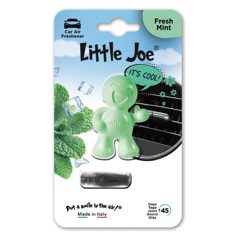 Little Joe OK Fresh Mint (Свежая мята) - lime green Автомобильный освежитель воздуха