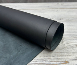 Talco Nero (1,2-1,4 мм), цв. Черный, натуральная кожа