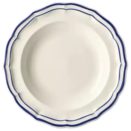 Тарелка суповая Gien Filet Cobalt (22.5 см)