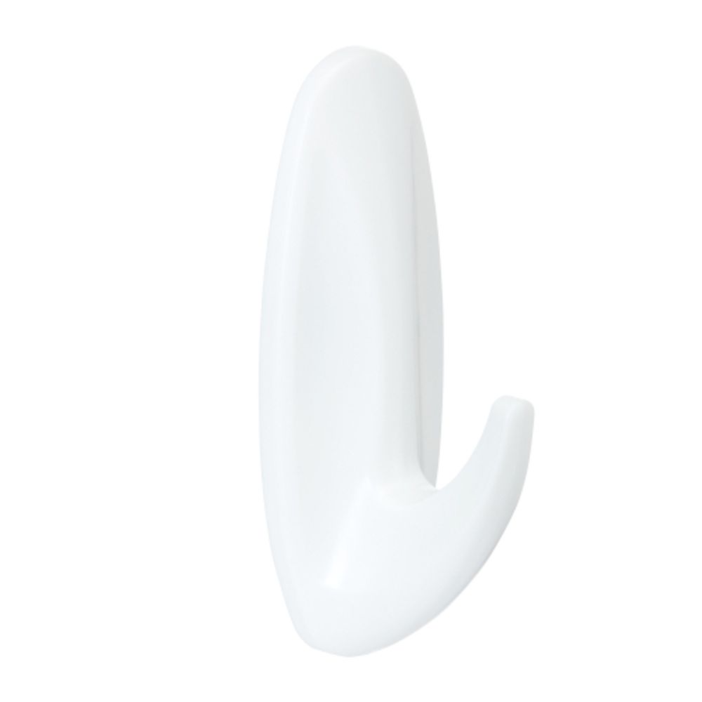 Крючки СИЛА SCH-H15M-W2 с технологией бесследного удаления большие 2 шт. белые до 1,5 кг