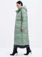 Куртка зимняя длинная с капюшоном пуховик