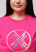 Свитшот 2-нитка SHANYRAQ RASPBERRY PINK