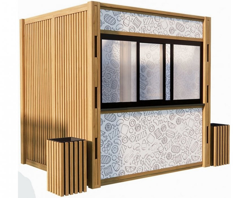 Модульный павильон для торговли Бовер 15