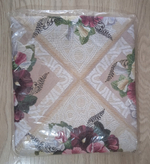 Покрывало гобеленовое Букетик с мальвами евро (240х200)