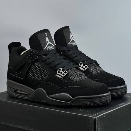 Кроссовки Nike Jordan 4 #461 (черн.)