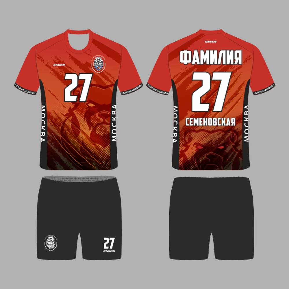 Форма мужская. Основная. Семеновская.