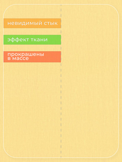Обои однотонные виниловые желтые 1.05х10.06 моющиеся для гостиной, спальни, кухни