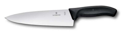 Качественный удобный кухонный разделочный нож SwissClassic 20 см с широким лезвием VICTORINOX 6.8063.20B