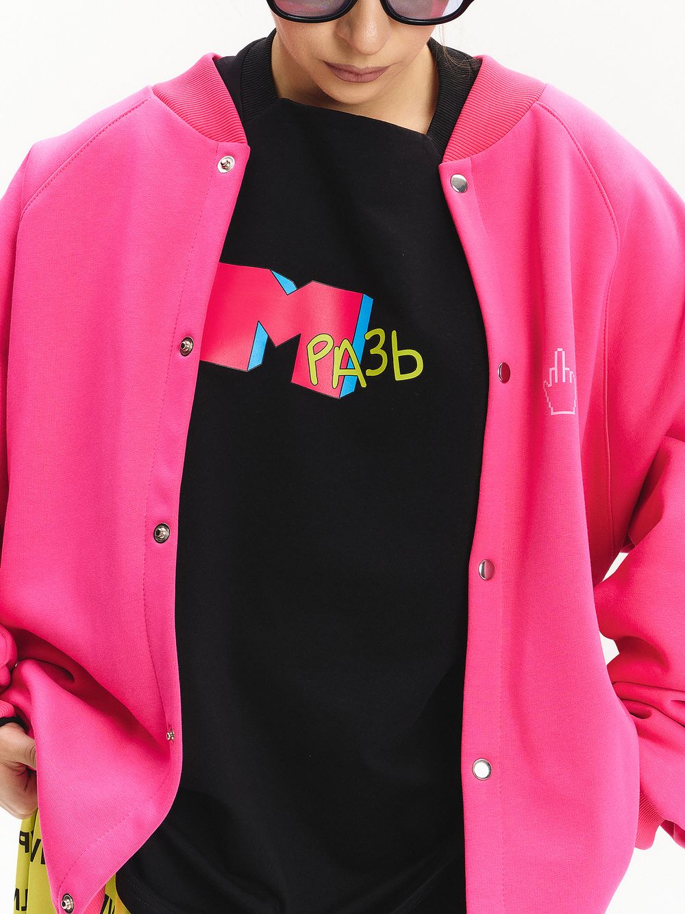 Лонгслив оверсайз(унисекс) «Мразь» Лонгслив оверсайз(унисекс) «Мразь»