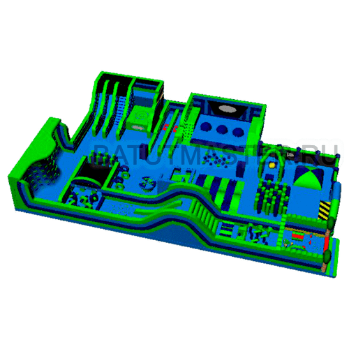Надувной парк "Спортивный мегалэнд"
